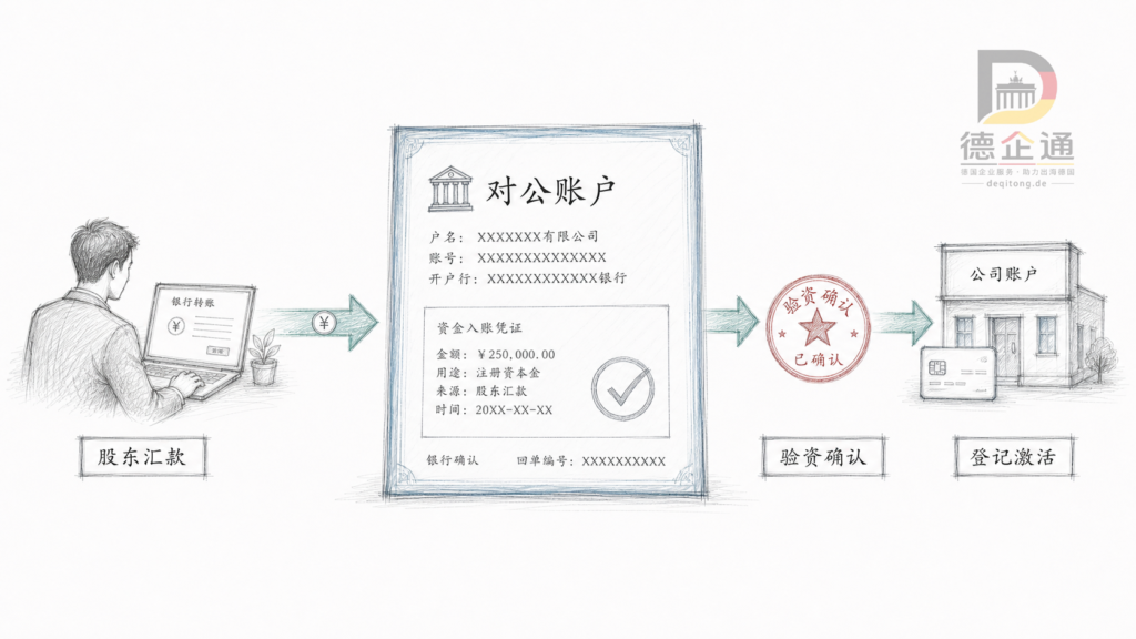 03 对公账户验资划拨