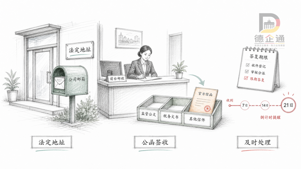 03 法定地址与公函签收