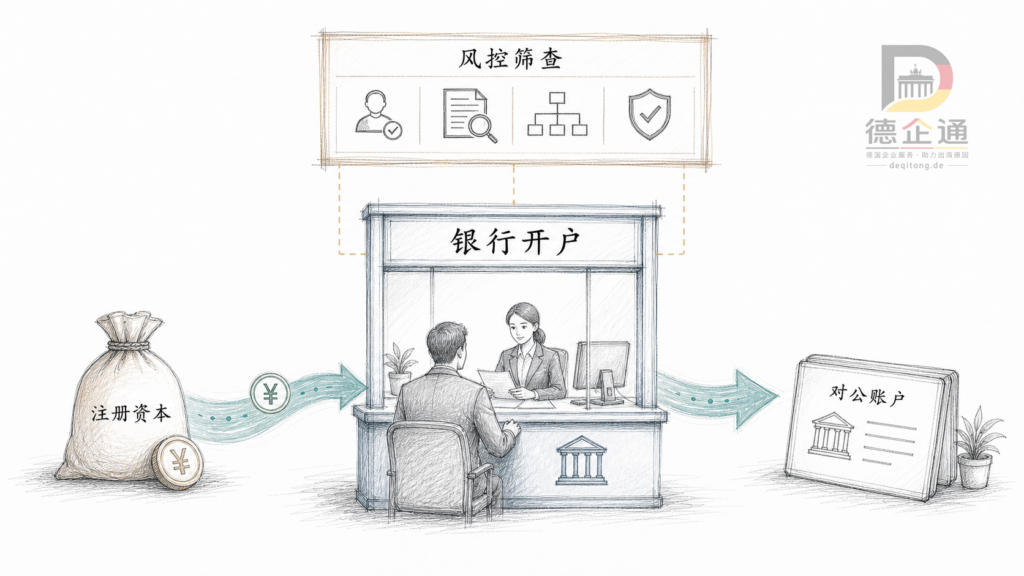 06 银行开户与注册资本安放