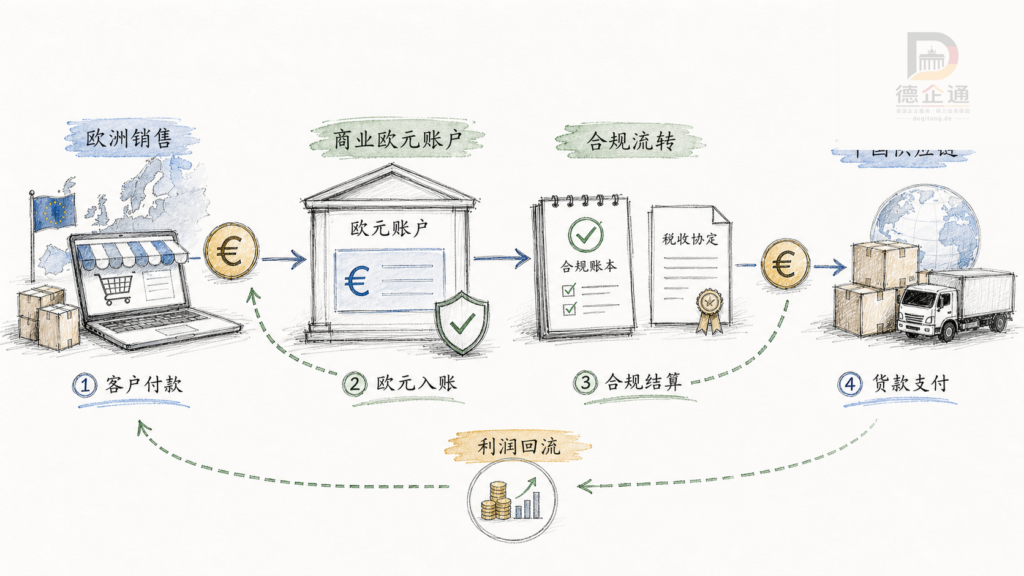 09 euro account flow